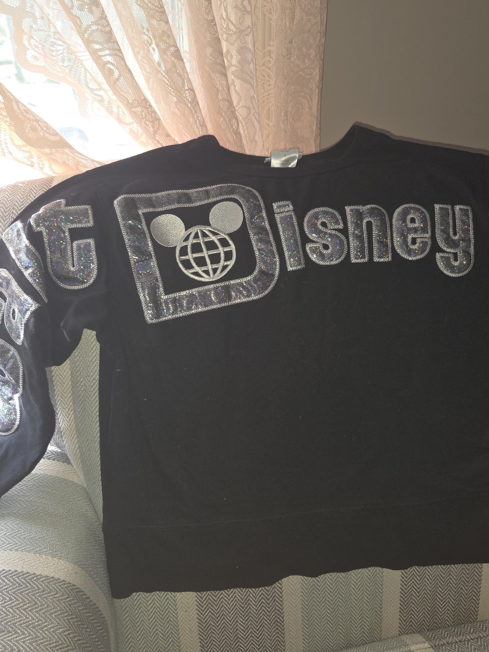 Disney Black Holographic Spirit Jersey
